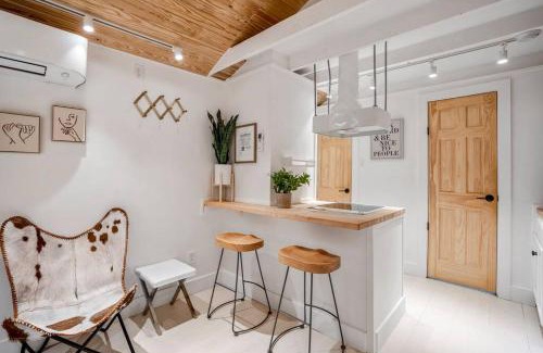 Greater Heights Apartment | Historic Heights Rustic Urban Tiny Cabin