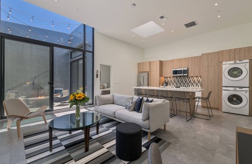 Golden Hill Apartment | Historic Post Office Loft w/firepit near Zoo