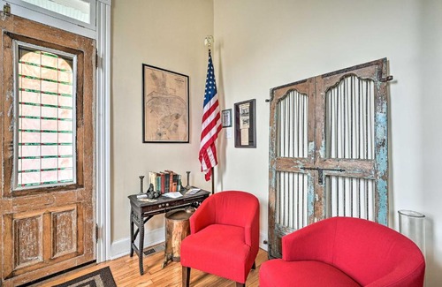 Danville House | Historic Watson Brick House with Private Deck!