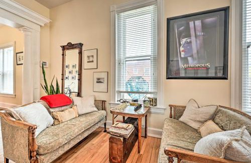 Danville House | Historic Watson Brick House with Private Deck!