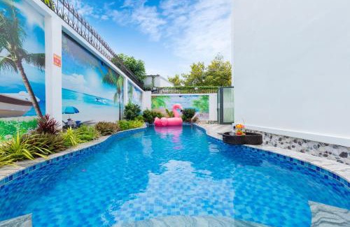 Vung Tau Villa | Hoàng My Villa C2-52 Free Hồ bơi, Bida, Karaoke, Thang máy