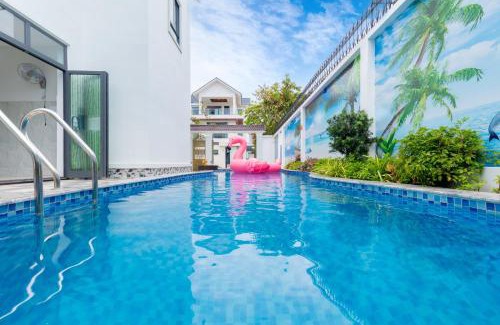 Vung Tau Villa | Hoàng My Villa C2-52 Free Hồ bơi, Bida, Karaoke, Thang máy