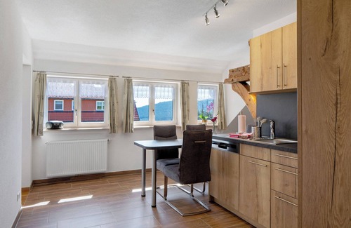 Titisee-Neustadt Apartment | Holiday Apartment 'Heuboden' with Mountain View, Shared Garden
