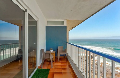 Bajamar Apartment | Holiday Apartment "Almar Bajamar" with Sea View, Shared Pool & Wi-Fi