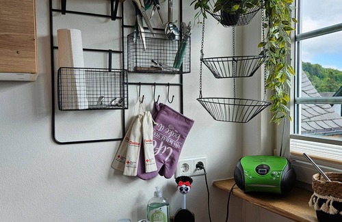 Bad Fredeburg Apartment | Holiday Apartment 'Zum Heubalken' with Balcony and Wi-Fi