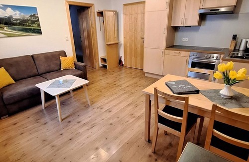 Rossleithen Other | Holiday apartment "Seespitz"/1 bedroom/shower, WC - baby and children's farm Riegler