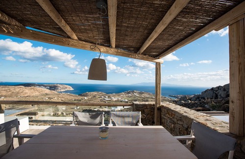 Plintri House | Holiday Home 'Aris Sky Suite Private Mini Poolspa' with Sea View, Wi-Fi and Air Conditioning