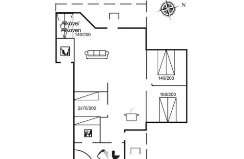 Nordenbro Vesteregn House | Holiday Home Gunwald - 230m from the sea by Interhome