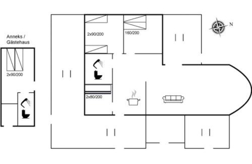 Otterup House | Holiday Home Hwitserk - 5m from the sea by Interhome