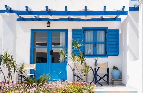 Tilos House | Holiday Home 'Livadia Beach Suite ' with Sea View, Wi-Fi and Air Conditioning