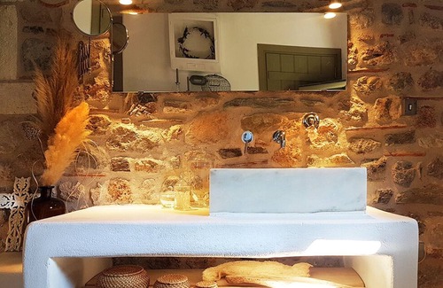 Livadi House | Holiday Home 'Three Skylights' with Terrace & Wi-Fi