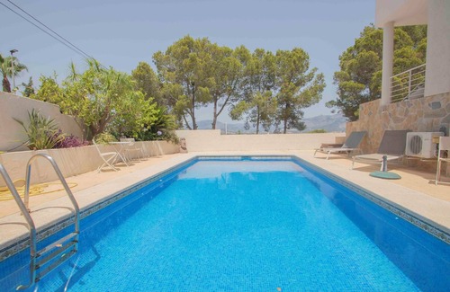 El Albir House | Holiday Home Villa Polar Spaniahome with Sea View, Pool & Wi-Fi