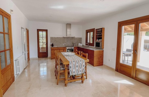 Sa Rapita House | Holiday Home Villa Isabel with Pool, Wi-Fi, Garden & Terrace