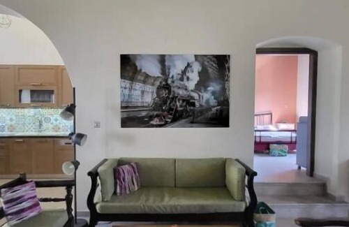 Alinda House | Holiday Home 'Villa Two Pine Trees' with Sea View, Private Terrace and Wi-Fi
