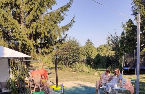 Balatonszarszo House | Holiday home with pool, sandpit and children's swing