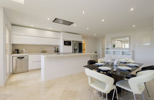Ojen House | Holiday home with private garden, heatable private pool, and sea views