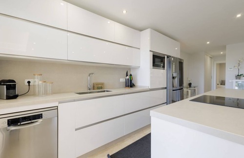 Ojen House | Holiday home with private garden, heatable private pool, and sea views