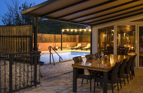 Sibenik Villa | Holiday house with pool on large plot in a green landscape