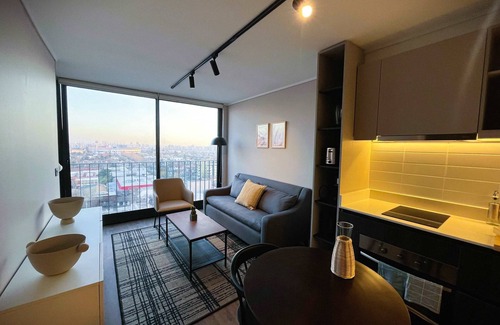 Nunoa Apartment | HOM I Depto Nuevo con Parking Cerca del Metro Ñuñoa