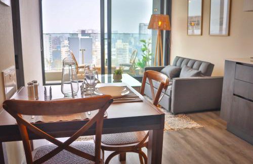 Nunoa Apartment | HOM I Nuevo Departamento en Nunoa Estacionamiento