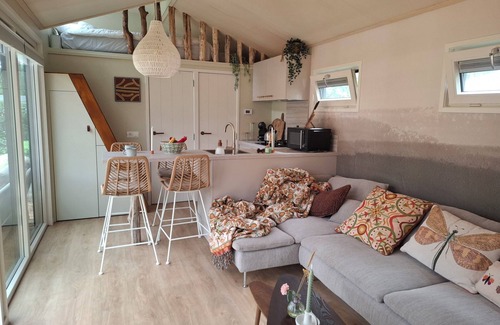 Zuidwolde Cottage | Home of Wood, tiny house in wooded area
