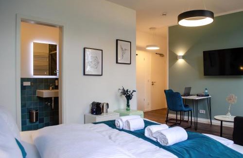 Sendlinger Feld Apartment | HOMELY STAY Studio 9 - Stylish & Convenient Self-Check-In Studio in Munich - 15min from Oktoberfest