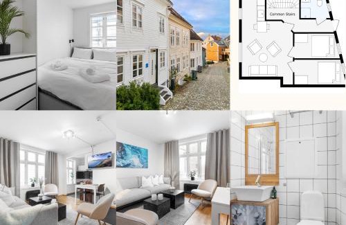 Bergen City Centre Apartment | Homerentals Apartments - Behind Bryggen & historic cobblestone streets - 2 Floor renovated from february 2025
