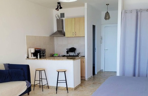 Le Ricanto Apartment | Homerez - 100m from the beach! Studio for 4 people. with terrace in Ajaccio