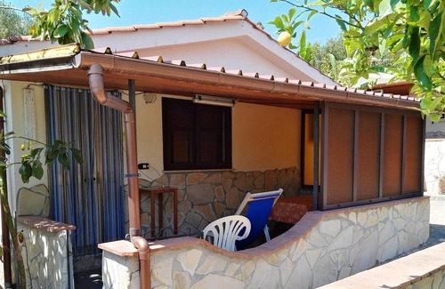 Marina Di Camerota House | Homerez - House 400 m away from the beach for 4 ppl. with shared pool and garden