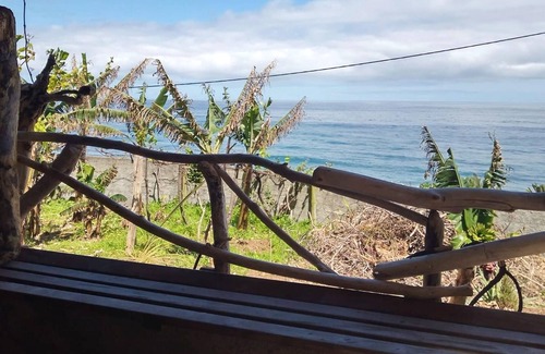 Sao Jorge House | Homerez - House for 5 ppl. with sea view, garden and terrace at São Jorge