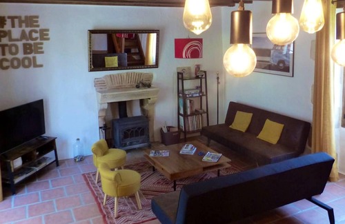 Concremiers House | Homerez - Nice property for 8 ppl. with garden and terrace at Concremiers