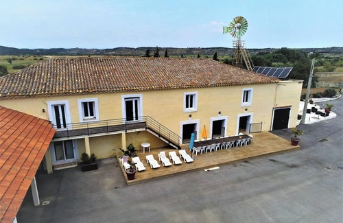 Lespignan House | Homerez - Spacious House near Lespignan with Private Pool