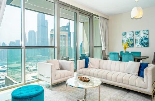 Za'abeel 2 Apartment | HomesGetaway - Sophisticated 3BR with Maids Room in Downtown