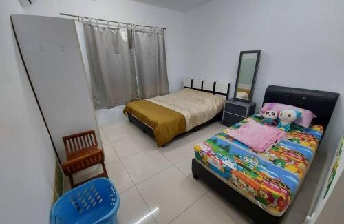 Kampung Kuala Pari Apartment | HOMESTAY COMFY CONDO with Waterpark, Pool, Playground & Gym