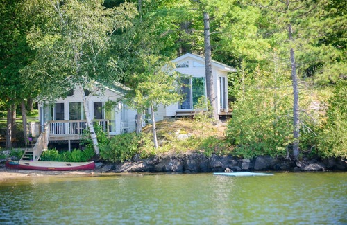 Frontenac Cottage | honeymoon cottage all yours, view, lakefront, hot tub