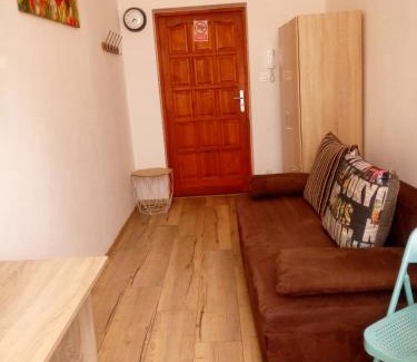 West Pomeranian Voivodeship Apartment | Hostel Tulip - Pokój 2 ze wspólną łazienką i kuchnią
