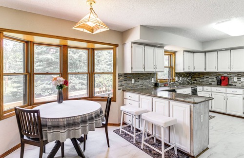 Onamia Cottage | Hot Tub & 2 Recreation Rooms: Spacious Onamia Home