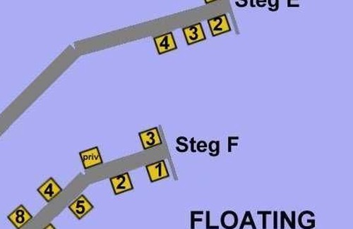 Kroeslin House | House 3 / no pets - FLOATING HOUSES Classic - Kröslin / up to 6 pers.