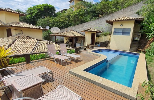 Bosque de Geriba House | HOUSE 5 QTOS (4 SUITES), SEA VIEW, SWIMMING POOL, SAUNA, PRIVATE BARBECUE, WI-FI