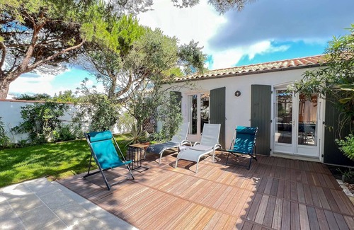 Le Bois-Plage-en-Re House | House and annex with pool near beach and dune