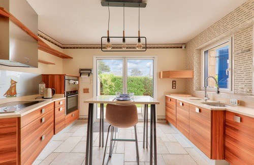 Saint-Gildas-de-Rhuys Ski Chalet | House for 8 - Centre St Gildas - Nice garden