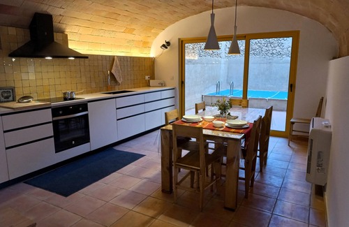 L'Armentera House | House Groga, for 6 people, small private pool, fireplace, wifi, A/C, . . .