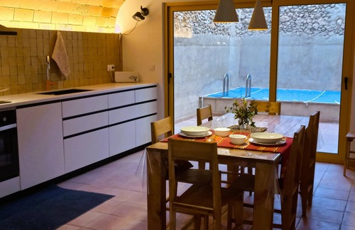 L'Armentera House | House Groga, for 6 people, small private pool, fireplace, wifi, A/C, . . .