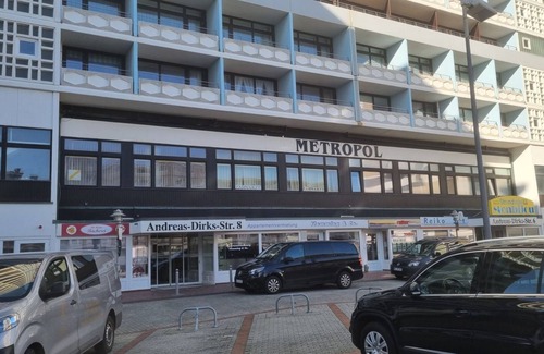 Westerland Apartment | House Metropol App.103 - 1 room apartment with sea view in the house Metropol in