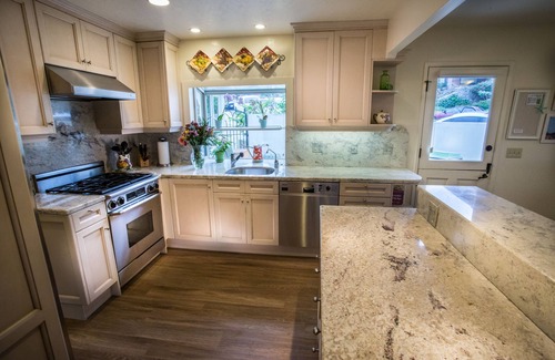 Pacific Grove House | House on Ocean View Blvd sits on Pacific Grove Coastal Trail