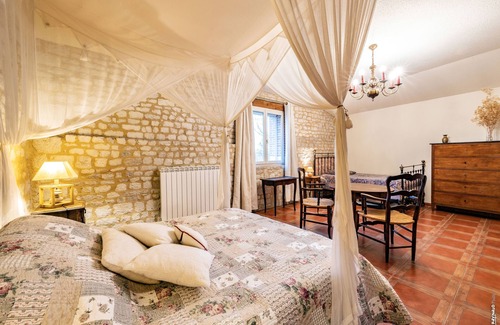 Labastide-de-Levis Apartment | House with garden, pool and spa