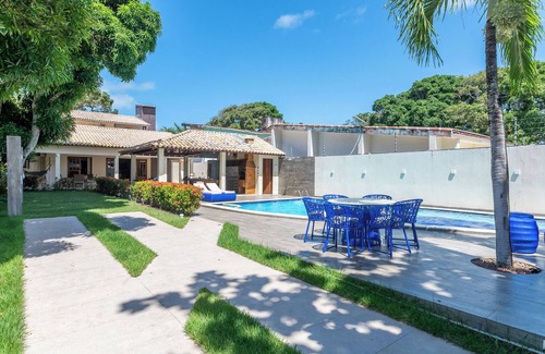 Tamandare House | House with Pool and large garden, for 28 people, Tamandar beach