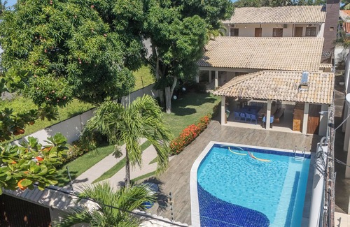 Tamandare House | House with Pool and large garden, for 28 people, Tamandar beach
