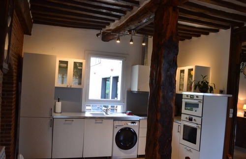 Saint-Martin-l'Hortier House | House Year-round heated private indoor pool with SPA