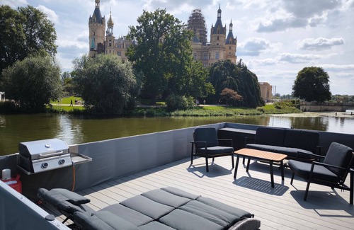 Muritz Boat Rental | Houseboat River Loft, Klink, Müritz - Houseboat River Loft